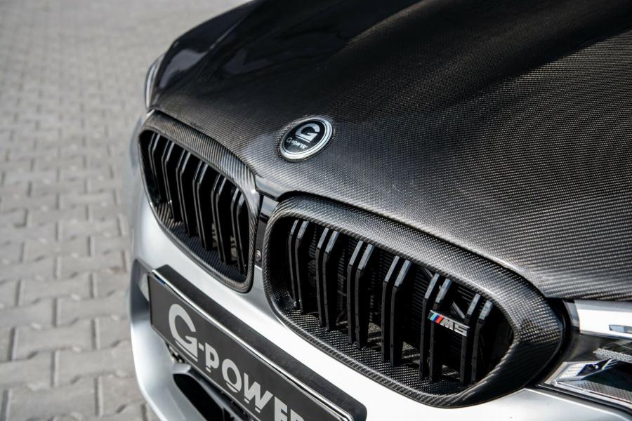 Детали экстерьера BMW M5 with Carbon Hood by G-Power 2019 года  (фото 5 из 6)